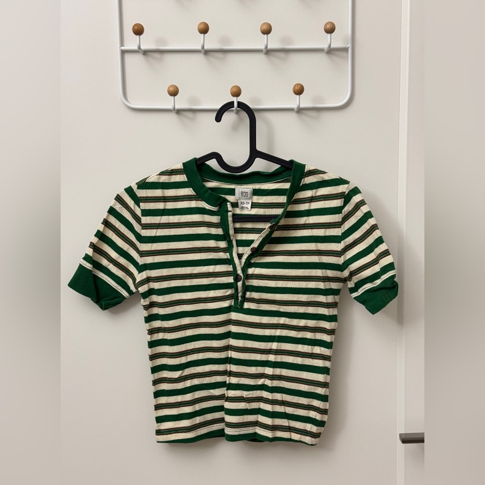 BDG Stripe Polo T-shirt